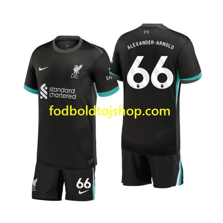 Liverpool Alexander-Arnold 66 Børn Udebane Fodboldsæt 2024-25 S/S (+ Korte bukser)